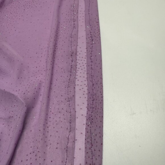 City Triangles Vtg Y2K Sparkle‎ Maxi Dress Hoco Prom Gown Sz M Purple Fairy - Picture 14 of 16